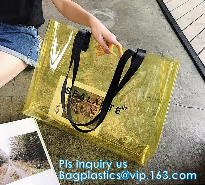 laser PVC beach shoulder Hand bags fashion beach bags, waterproof outdoor beach bean hand bag, PVC waterproof beach bag