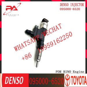 common rail injector 095000-6521 095000-6520 9709500-652 injector for Hino 300