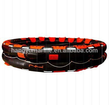 20 person cheap Open Reversible self inflating life raft