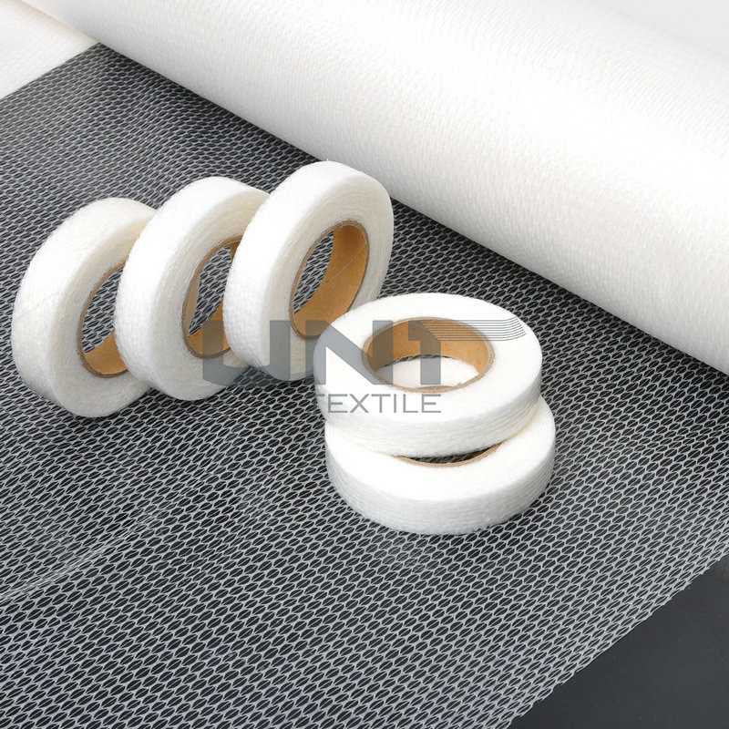 Lycra Elastic Embroidery Backing Fabric Eco Friendly Fusible Hot Melt Web