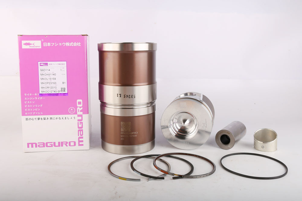 6742-01-2760 Cylinder Sleeve Kit S6D114 WA380-3 QSL9 For KOMATSU Engine