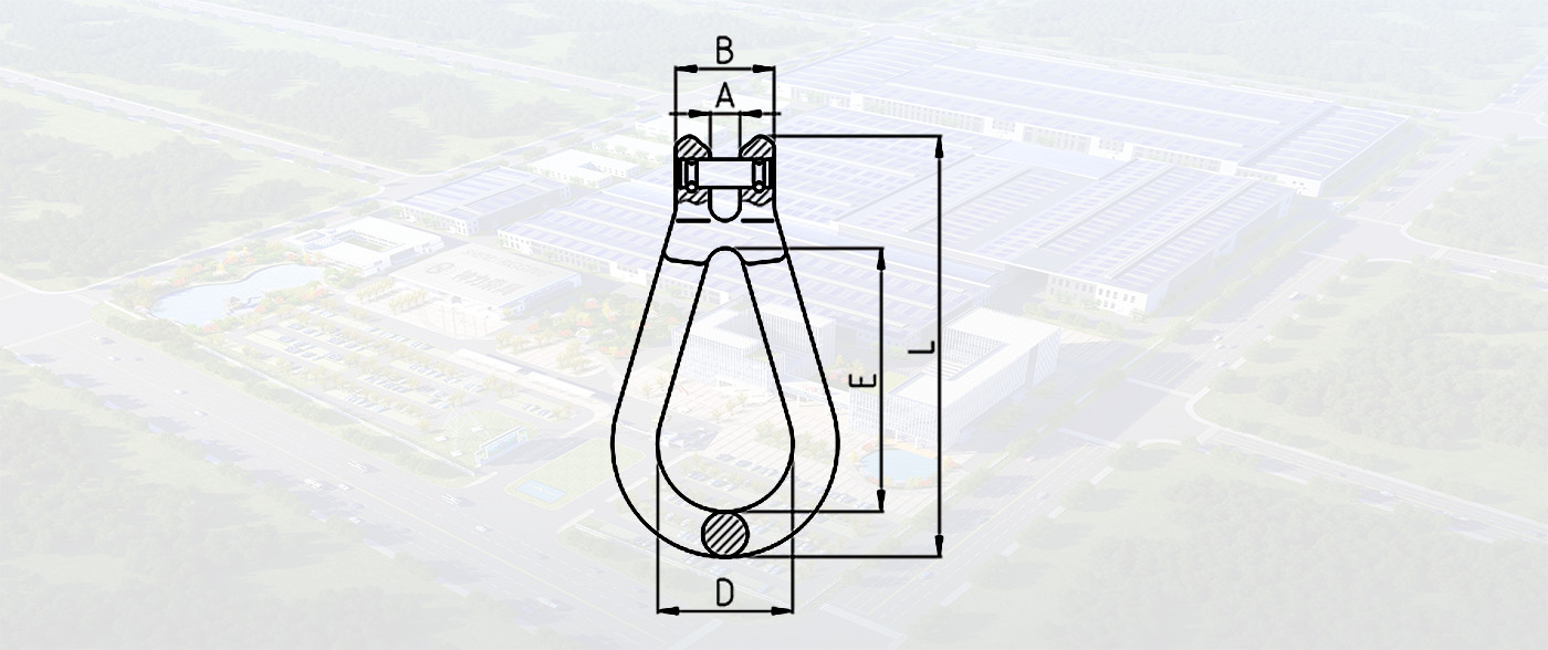 SLR270-G80 CLEVIS LINK