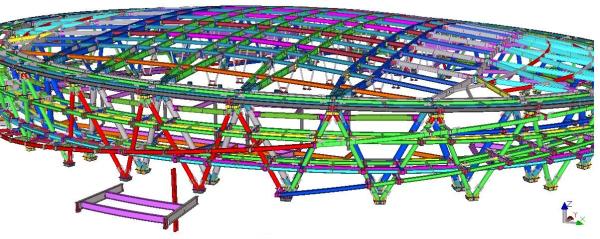 Rolling, Shearing Structural Engineering Designs, Steel Structure Detailing