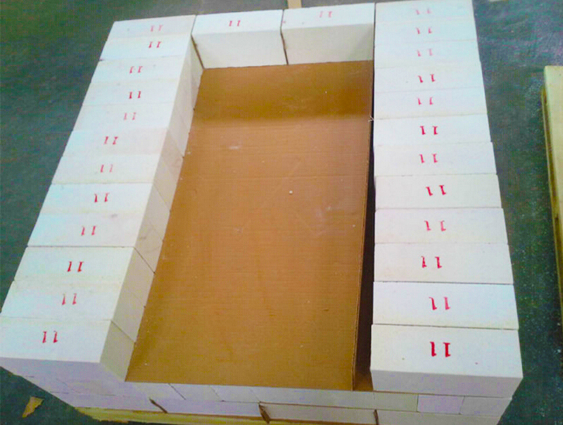 High Temperature Corundum Brick for Glass Kiln Sample Provided MgO Content of 0.05%