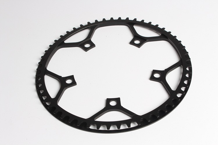 Alloy 170mm Crank 45T/47T/53T/56T/58T Single Speed 130BCD Folding Bike Crankset