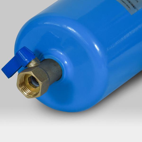Cyclinder Stainless Steel And Doule Support Aluminum Compressed Air Filter for