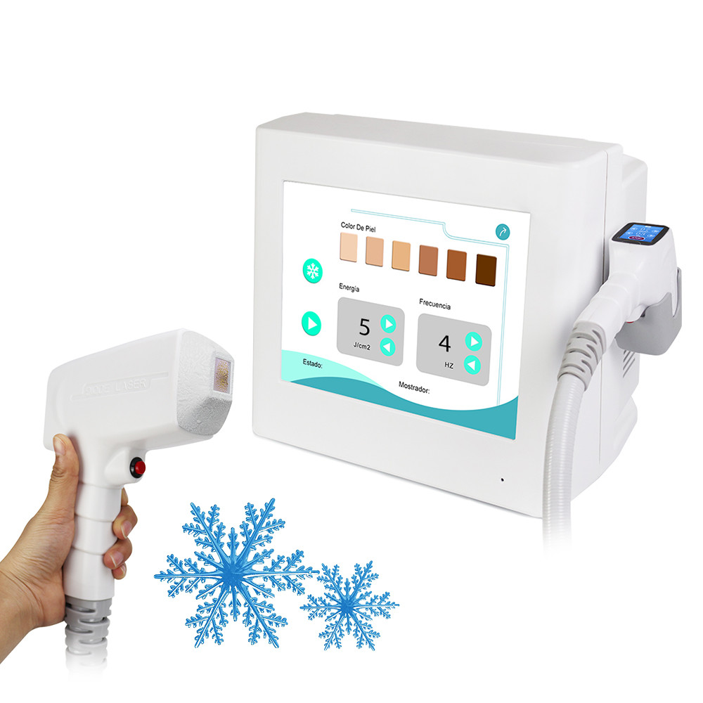 808 Diode Laser For Pain Free Permanent Hair Removal Machine Portable