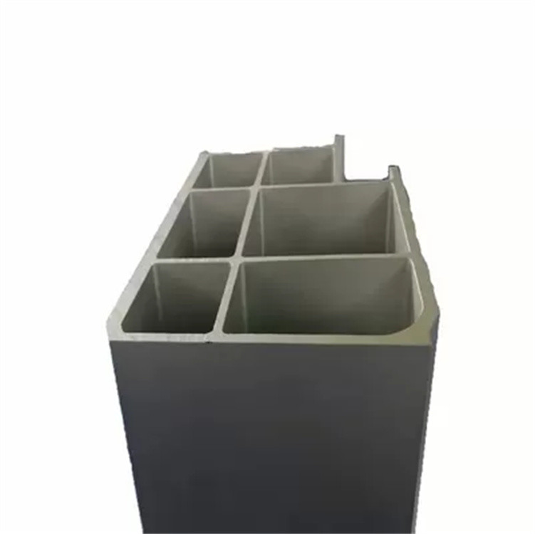 Construction 6063 T6 Aluminium Industrial Profile High Corrosion Resistance