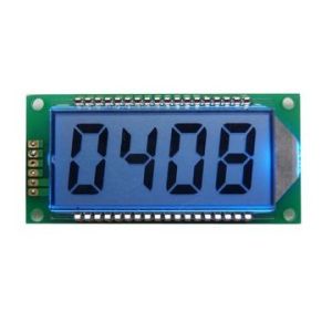 4 Digit 7 Segment Color VA LCD Display With Silk Printing Custom Design