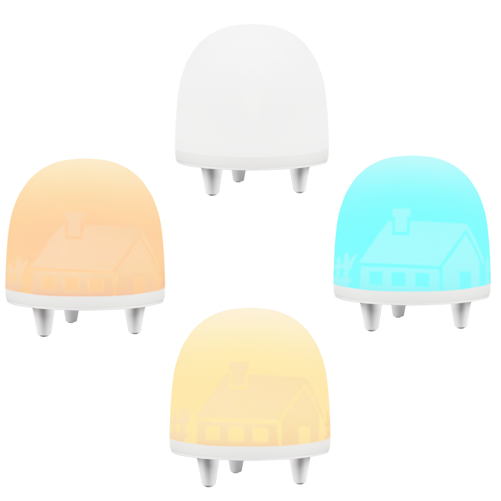 Silicone bedroom desk lamp soft for children