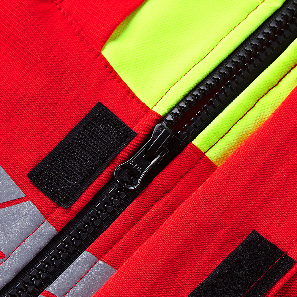 Multi Layer Nylon Fabric Chainsaw Protective Clothing Breathable , Chainsaw Jacket , Cut Protection Chainsaw Chaps