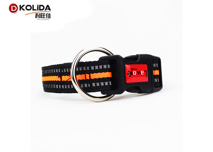 Stink Free Nylon Dog Collars Lightweight Matching Heavy Duty Clip C603-1