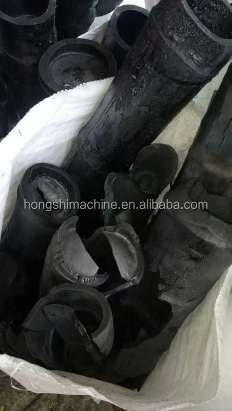 Horizontal Wood Log Carbonization Stove , Bamboo Charcoal Carbonizer Furnace Oven