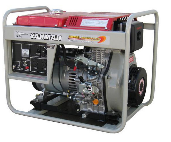 5kva Movible Diesel Generator Set / Small Portable Genset 4.5kva
