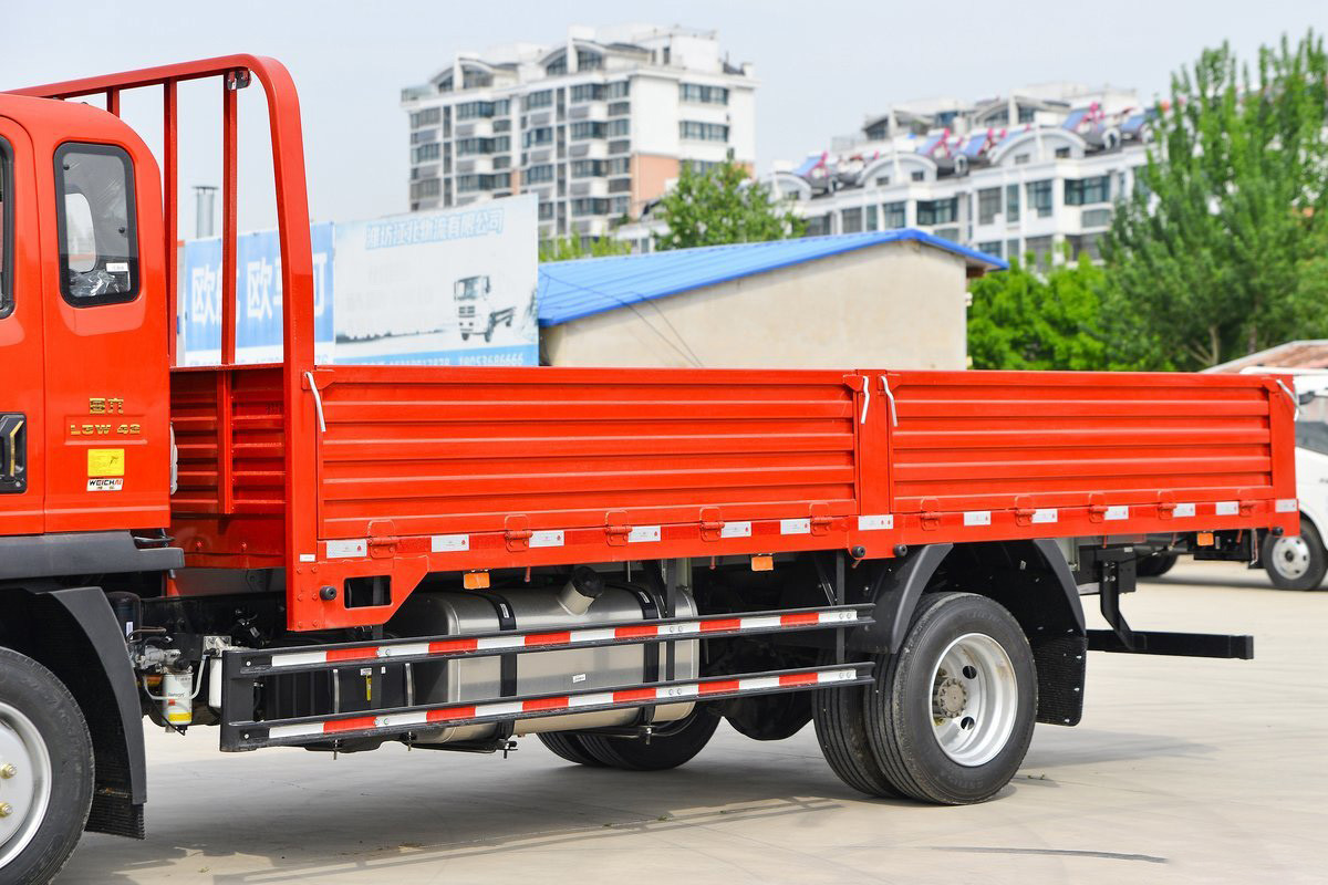 Sinotruk HOWO Truck Titan-H Series Diesel 8-Speed 170hp 5.2-Meter Half-Sided Cargo Box