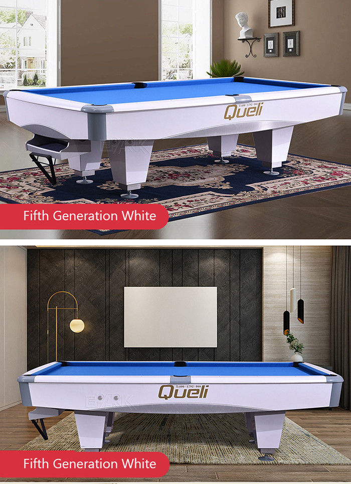 Standard Version Snooker Pool Blue Billiard Table Begonia Material