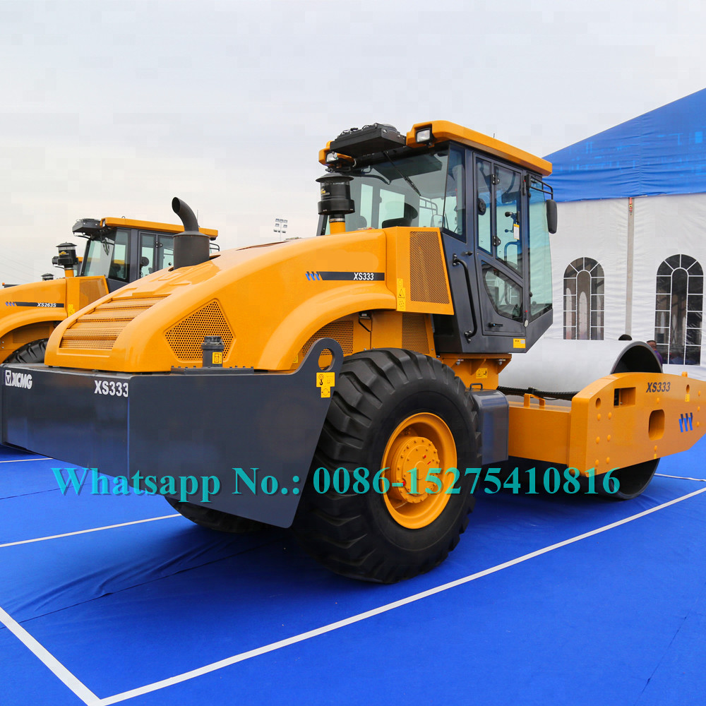 XCMG Road Construction Machinery Big 33T Sheepsfoot Roller Compactor XS333
