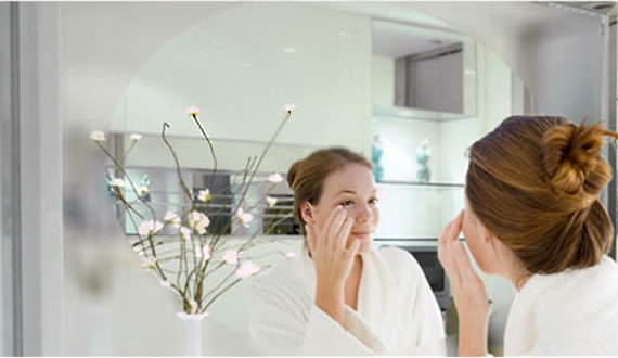  Mirror in white light source ,mirror with LED Manufactures
