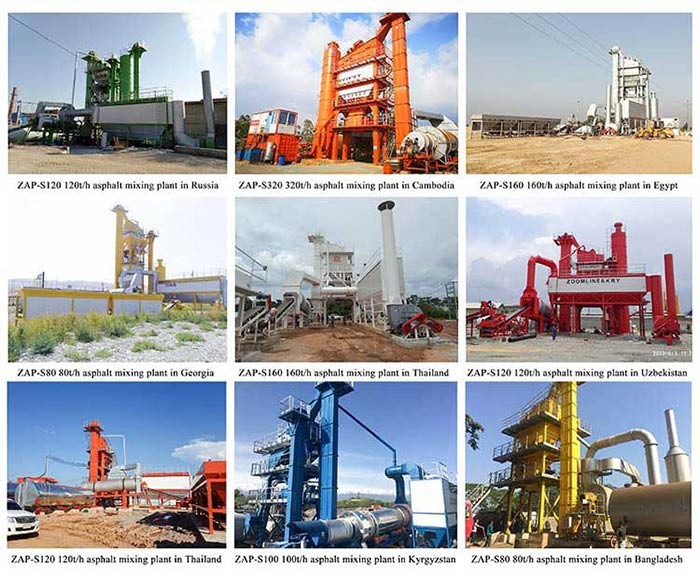 40-320 T/H Road Construction Bitumen Mixing Plant