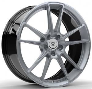  Staggered 1 Piece Custom Wheel 19x8 19x9 For Alfa Romeo Glulia Rim Hre Hyper Silver Manufactures