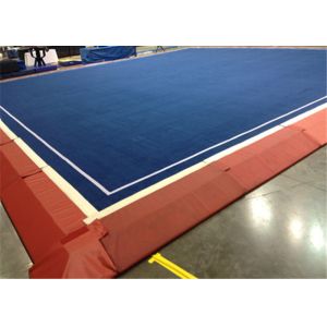 China 1.25 25mm Xpe Folding Gymnastic Mat Tape Connect on sale