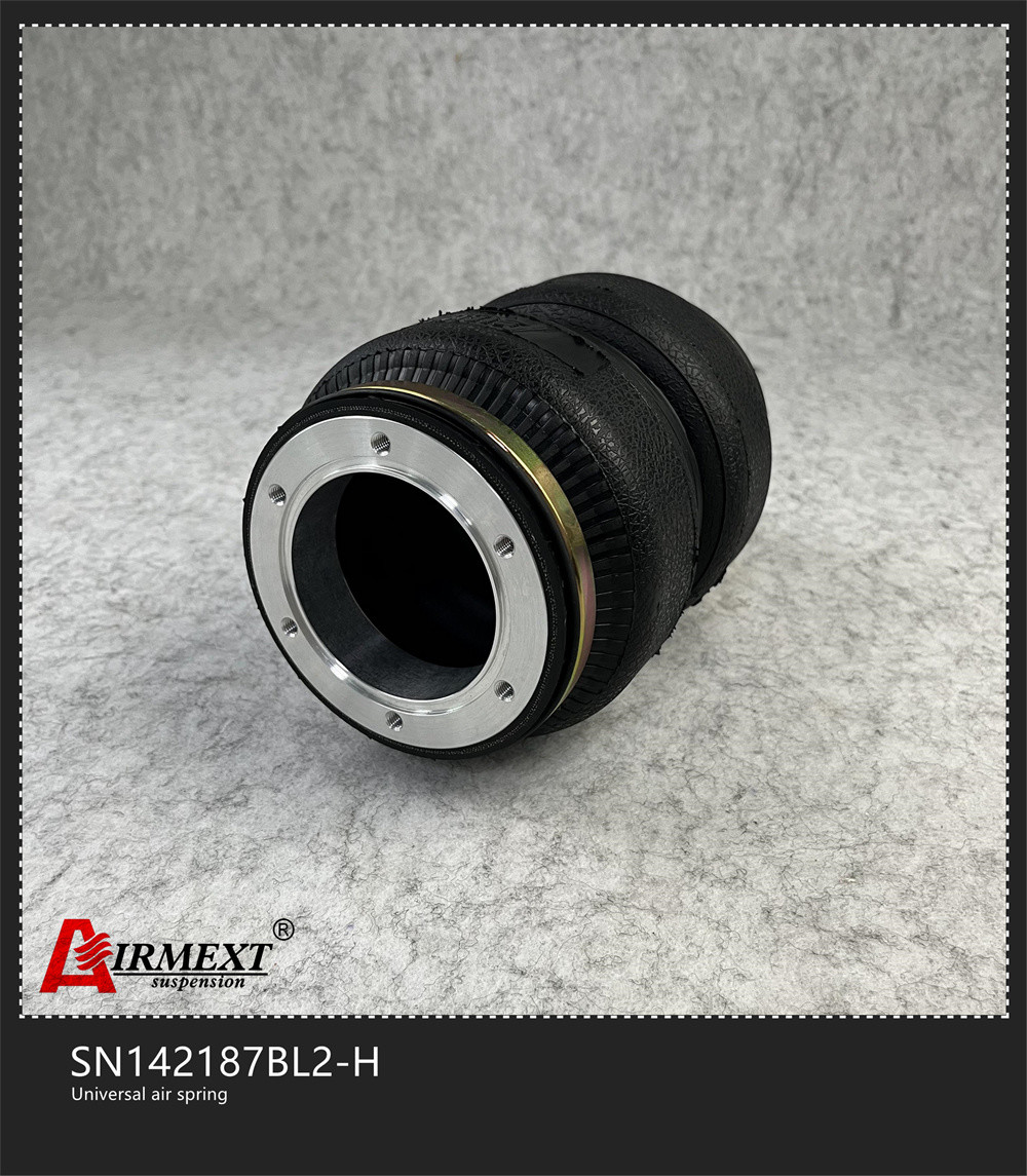 Open Endplate Air Suspension Air Ride Shock Absorber SN142187BL2-H