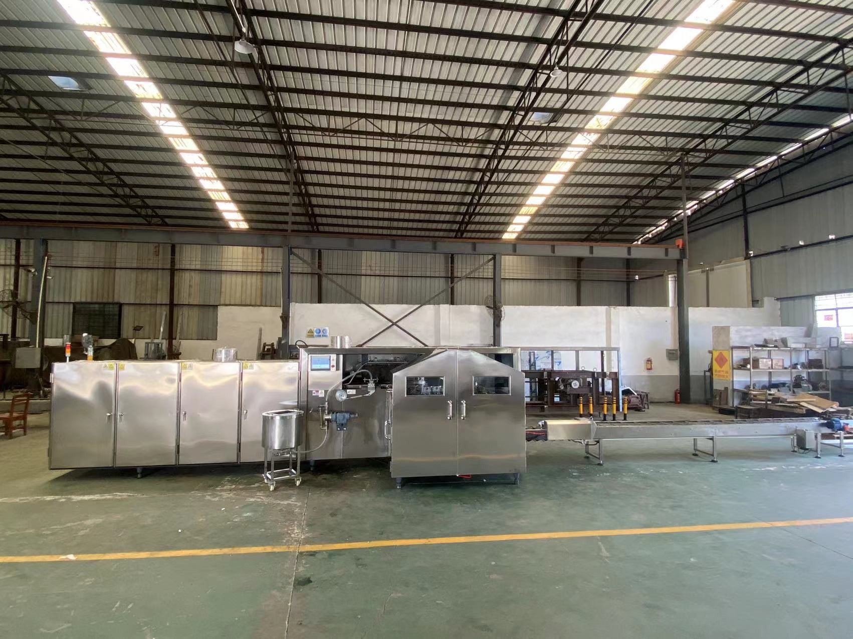 8kg/H LPG 380V 3.37Kw Ice Cream Cone Baking Machine For Snack Food Factory