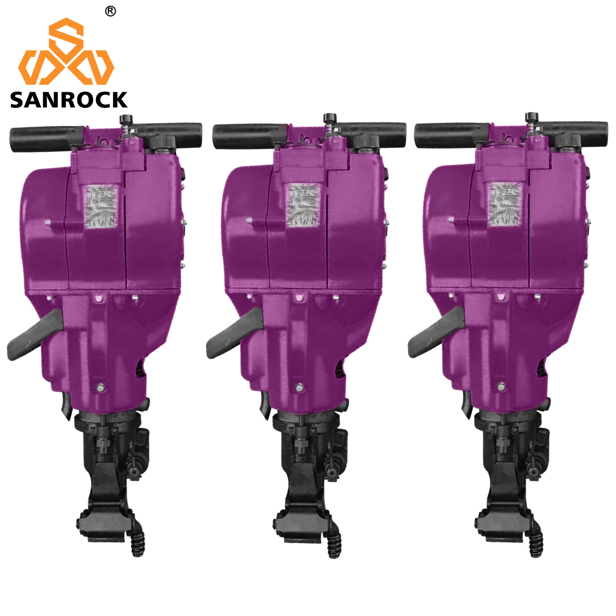 Internal Combustion Rock Drill Hydraulic Breaker Hammer Gasoline Rock Drilling Machine