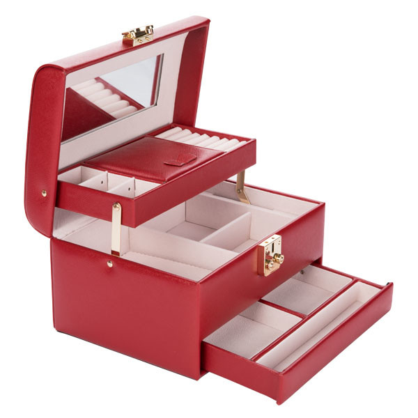 Personalized Large Luxury Jewelry Box For Retail Stores Colorful No Moq