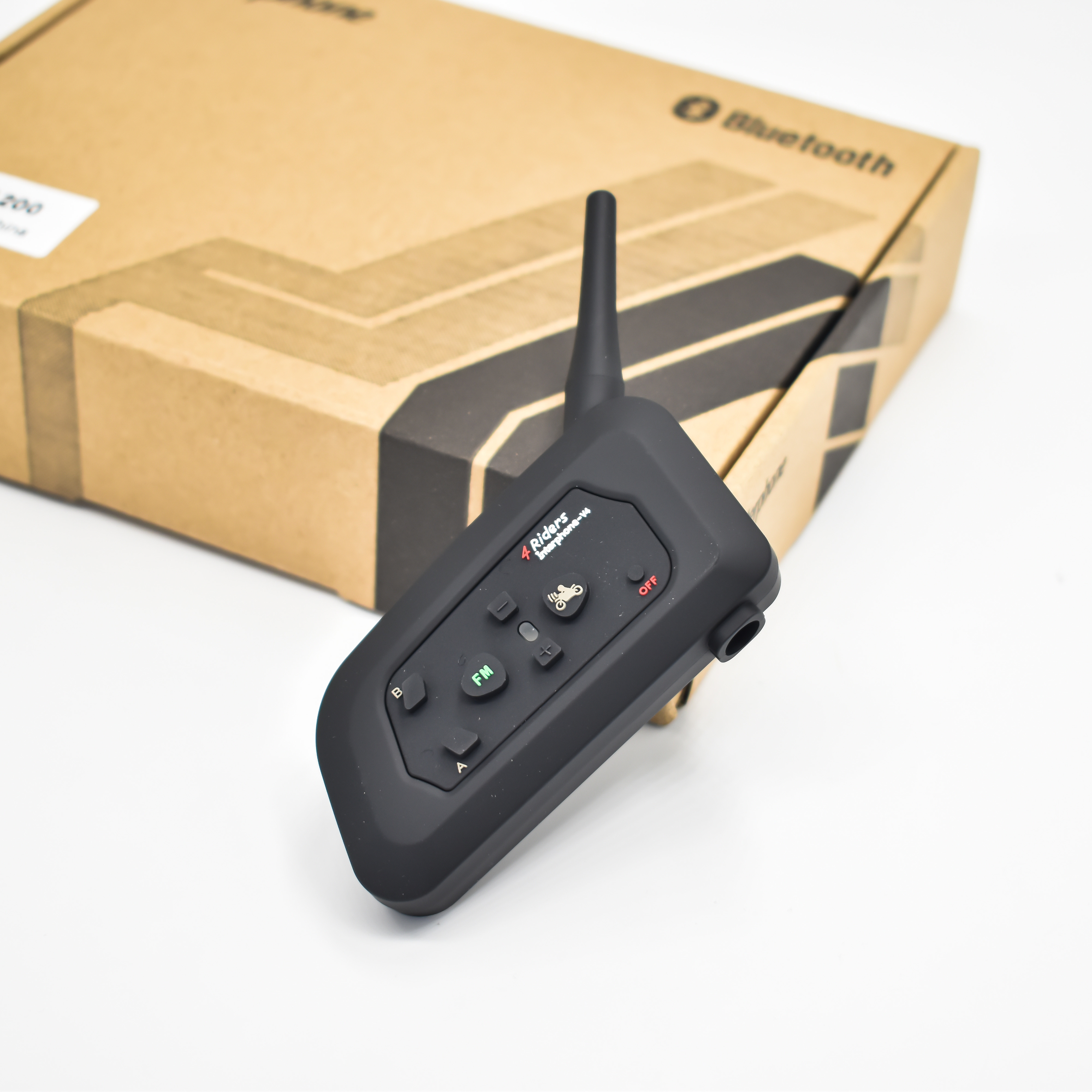 Bluetooth V3.0 GPS Pairing Motorcycle Helmet Intercom 1200m