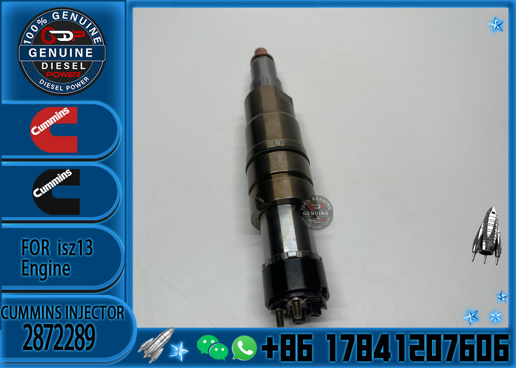 For Cummins ISZ13 QSZ13 common rail fuel injector 2872544 2872289