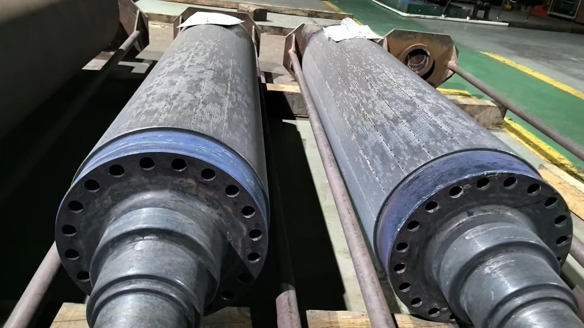 Peripheral Heating High Speed Corrugating Rolls for Fosber Machine