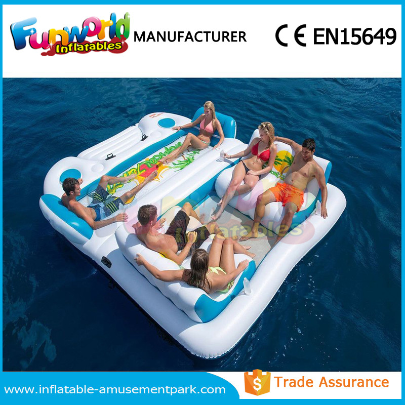 Waterproof Flame Retardant Inflatable Boat Toys Floating Water Sofa For Adults