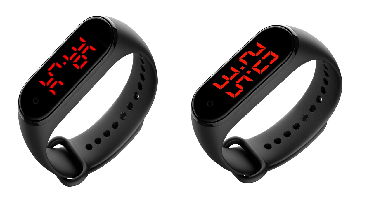 NFC V7smart Bracelet Electronic LED Display Ladies Android Smartwatch High Precision