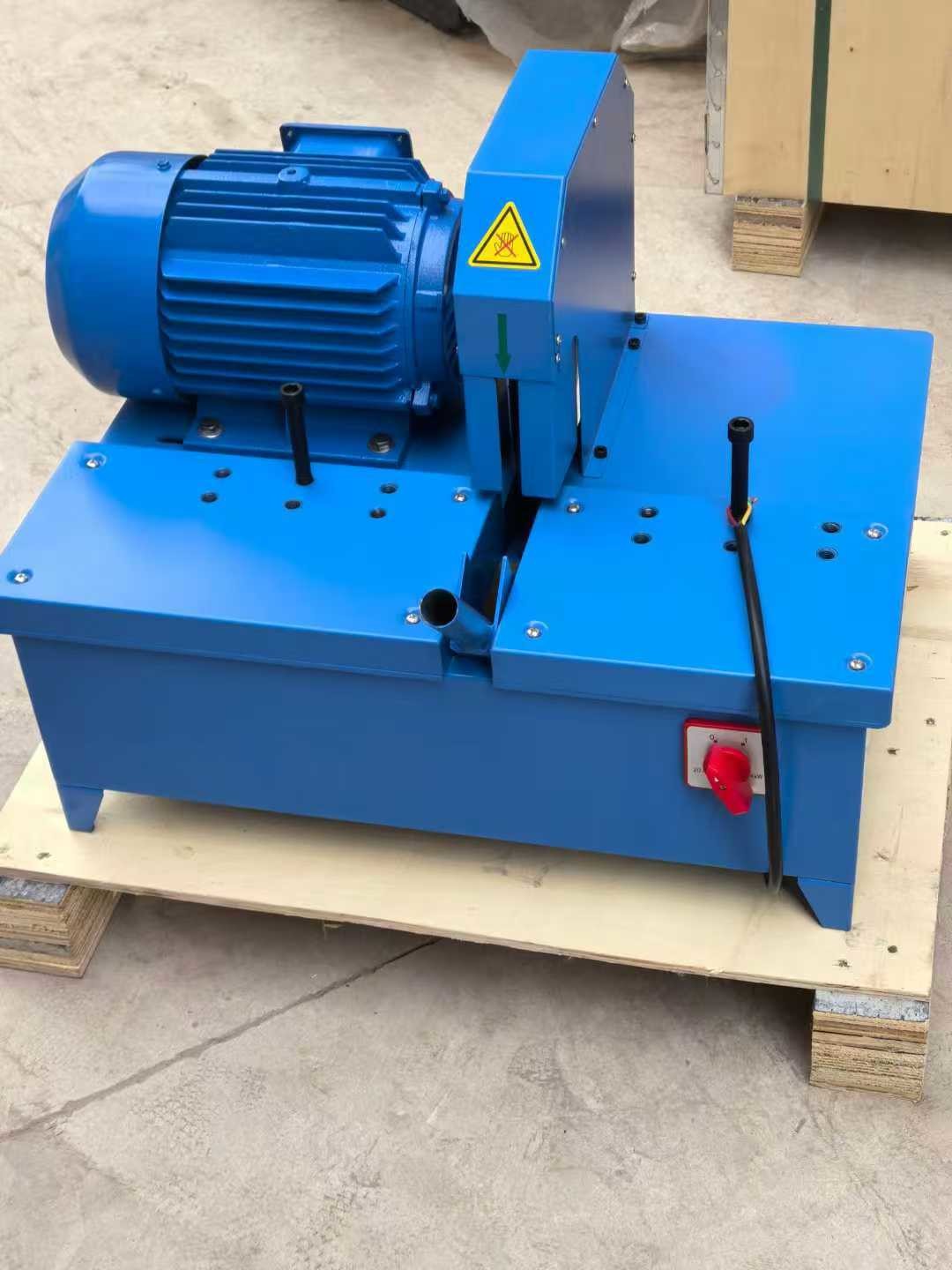 Blue Color 12v Car Loading Automatic Rubber Hose Cutting Machine 1/4"-2" Hydraulic Electric Tube Hose Cutting Machine/Hose Cutter
