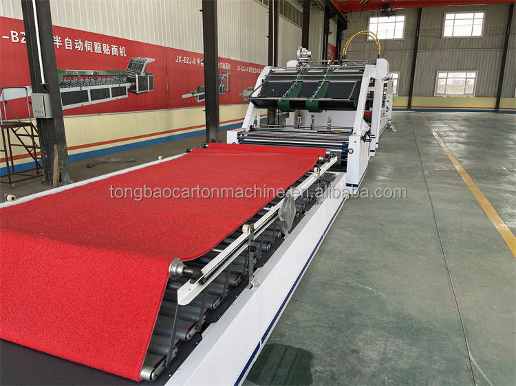 1600*1100 Max Paper Size Corrugated Paper Laminating Machine with Electric Drive