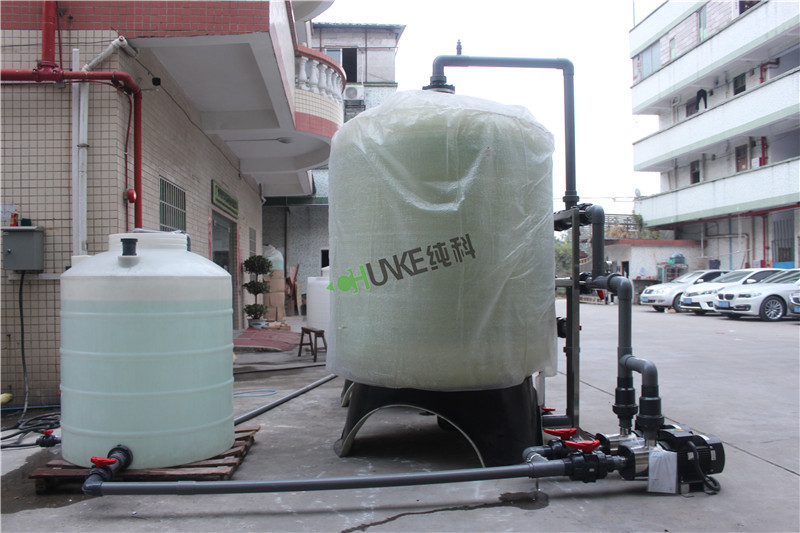 15T Water Treatment Case , Reverse Osmosis Machine For Drinking Water