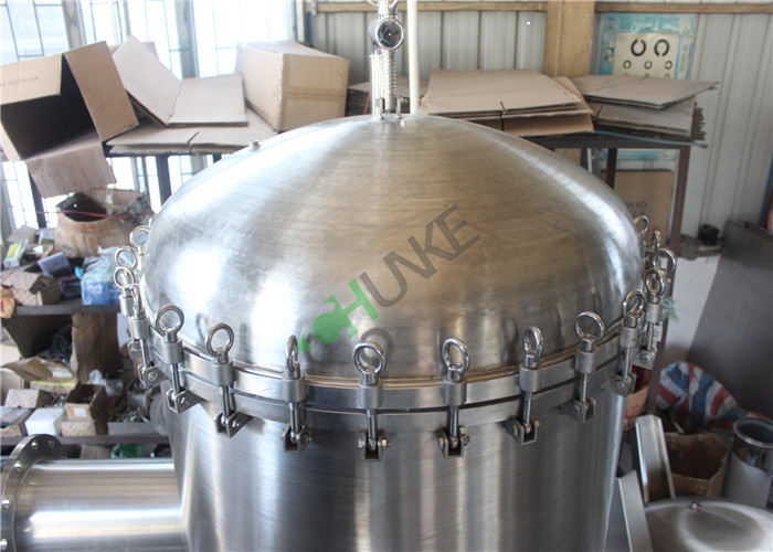 SUS304 SUS316 Single Cartridge Filter Housing In Drum Filter 1.50-3.00mm Thickness