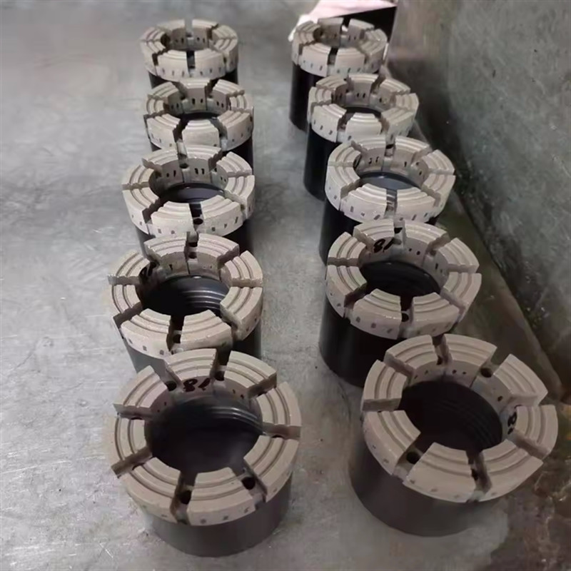 Core Geological Drill Bit Underground Drilling Wireline Coring NQ HQ Diamond Core Bit