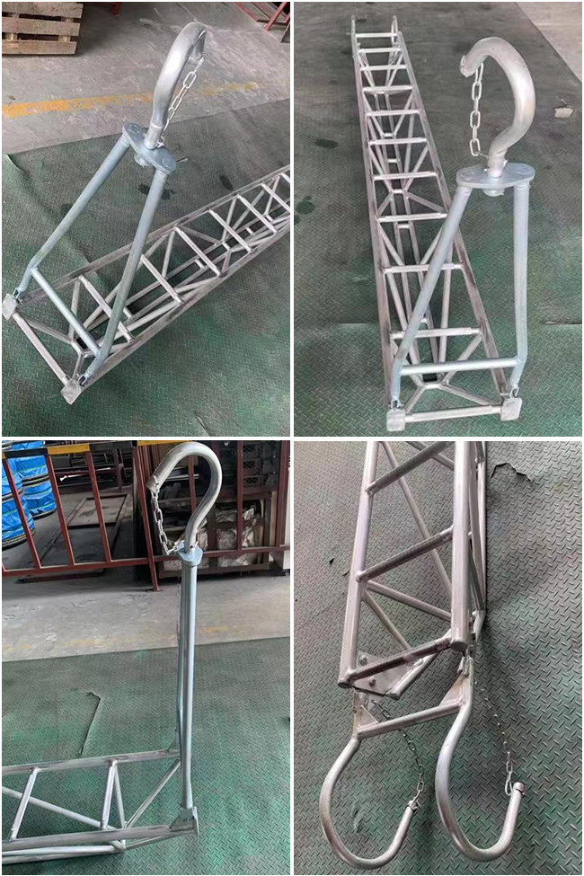Lightweight Transmission Line Stringing Tools Aluminum Alloy Anchoring Ladders