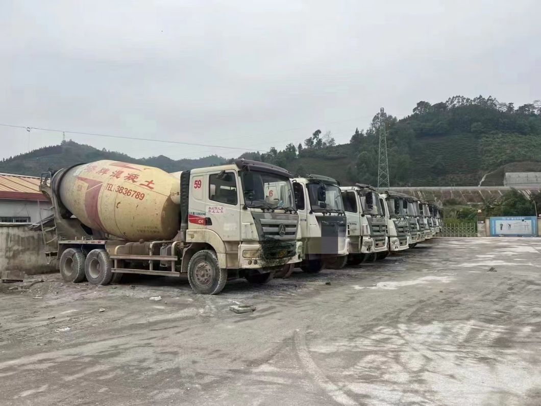 2015 Sy Concrete Mixer Truck 12cbm Concrete Mixing Plant Concrete Batching Plant
