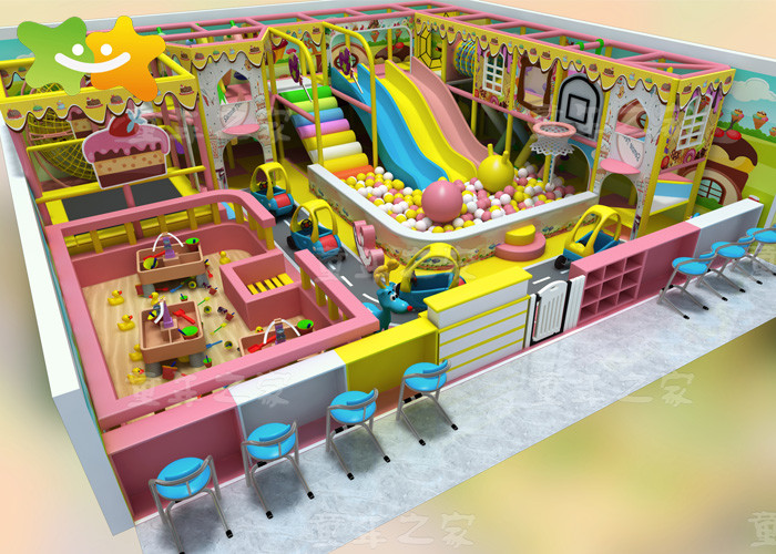 Amusement Park Kids Indoor Playground Equipment Soft Play