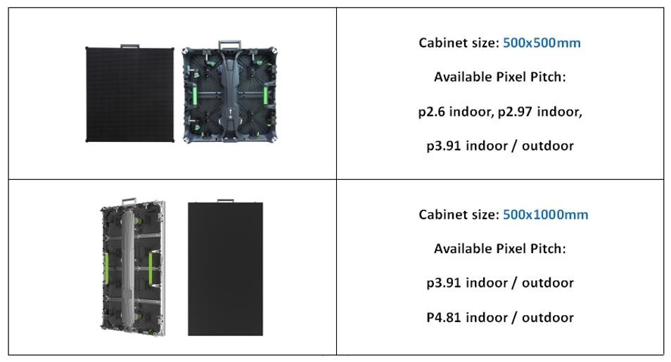 Nationstar SMD2121 Indoor Stage Led Screen 100000 Hours Super Slim