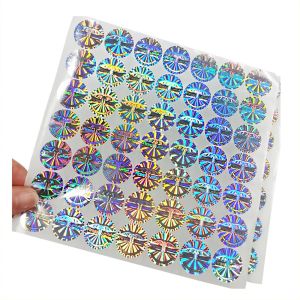 Security Customized 3D Hologram Sticker Digital Print