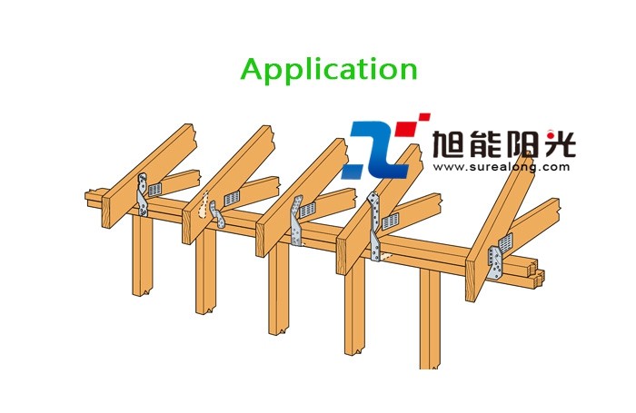Customized Timber Connectors Blending Process Galvanized Steel Stainless Steel Joist Hanger