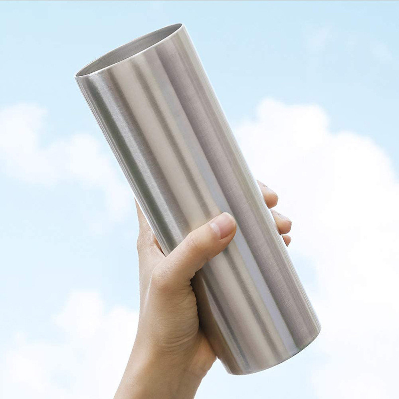 Custom Tumbler With Lid And Straw Add Your Photo Text Personalized Skinny Tumblers 20oz Stainless Steel Insulated Double Wall Coffee Cup For Hot Cold