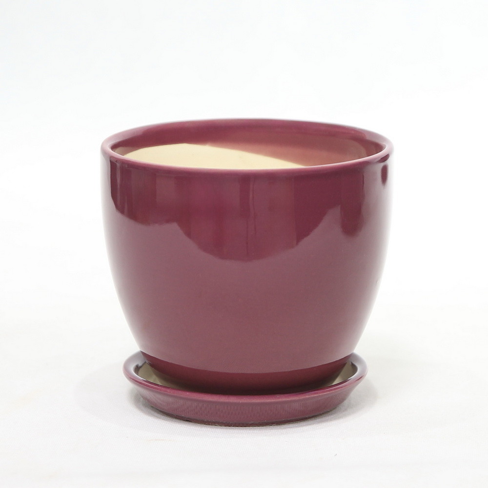 Simple Ceramic Pots High Durability For Garden Plants And Succulents
