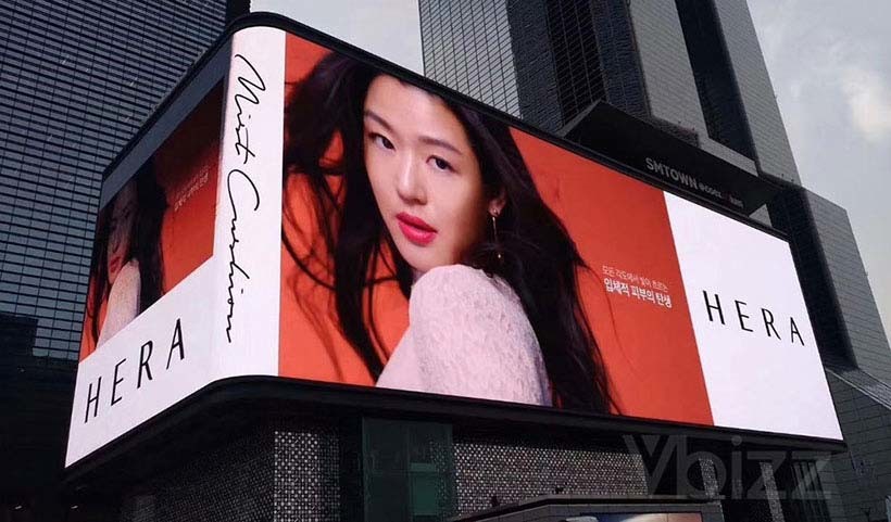 P10 SMD3535 6000cd/sqm Outdoor Advertising Led Display 720mcd 320*160mm
