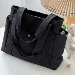 Canvas bag Tote going out canvas all-in-one work high appearance level commute