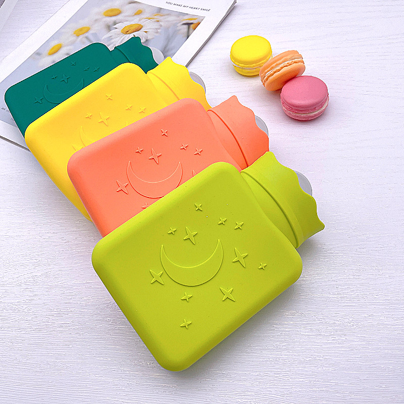 2 Liter Silicone Hot Water Bottle With Screw Cap Silicone Hot Water Bag